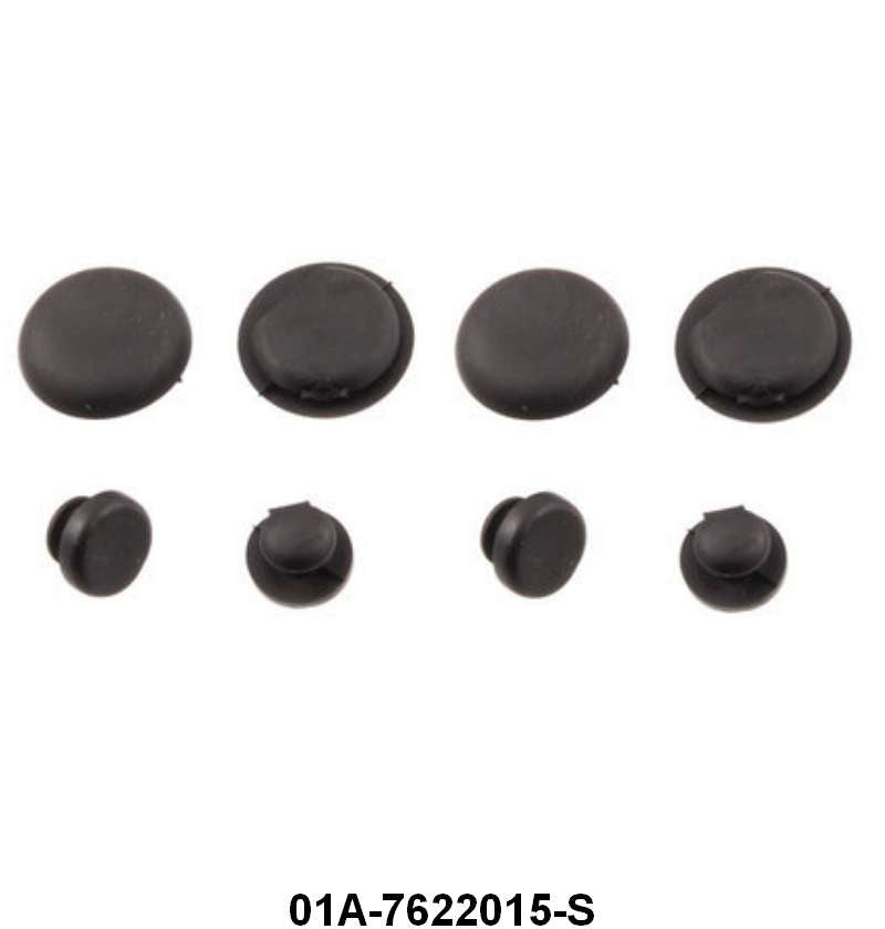 DOOR STRIKER PLATE BUMPER KIT - 39-40 CONVERTIBLE