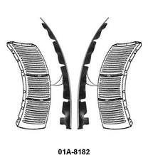 GRILLE TO GRILLE VENT PANEL STAINLESS TRIM - 40 DELUXE