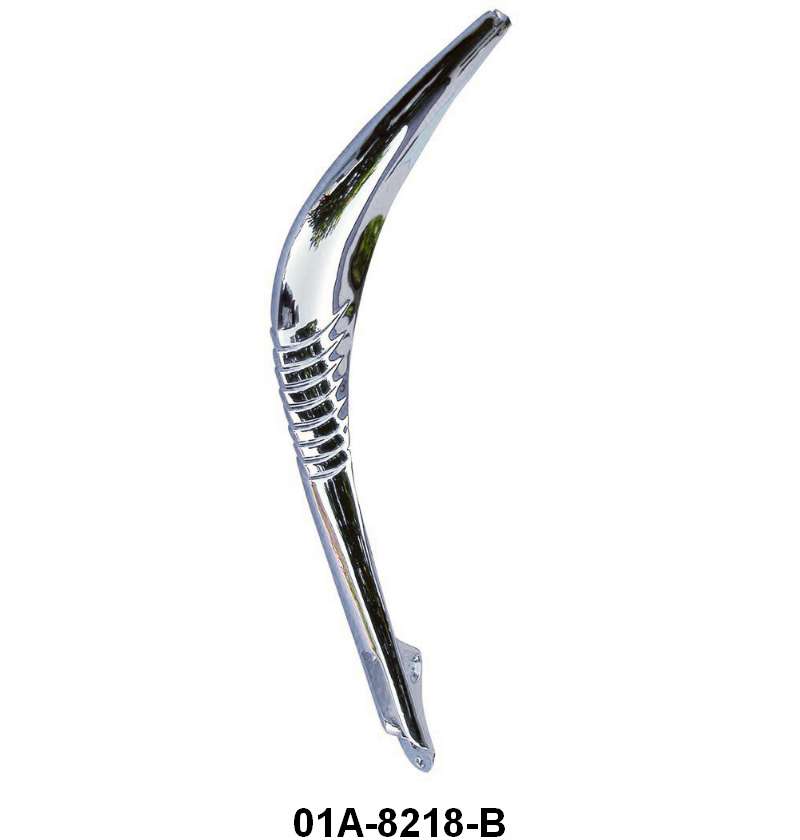 CHROME HOOD ORNAMENT - 40 DELUXE PASS