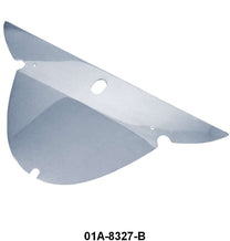 UPPER GRILLE AIR DEFLECTOR - 40 DELUXE, STAINLESS