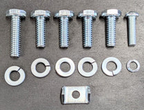 GRILLE CENTER STRIP HARDWARE KIT - 40 PASSENGER DELUXE