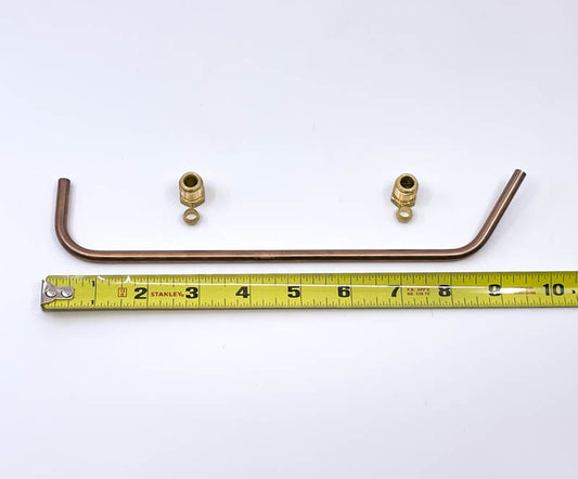 PRE-BENT FUEL PUMP TO CARBURETOR LINE - 40-46 PASS/MERC/PU V8