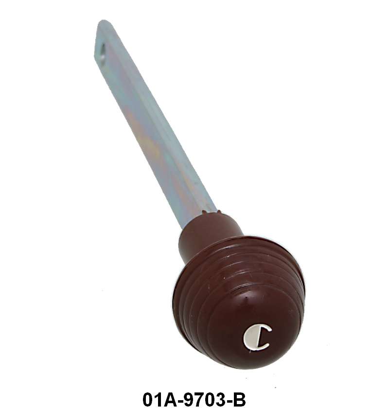 CHOKE CABLE/ROD KNOB - 40 DLX PASS MAROON