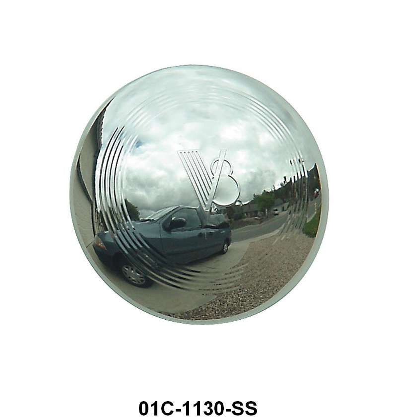 STAINLESS HUB CAP - 40 STD PASS, 40 PICKUP