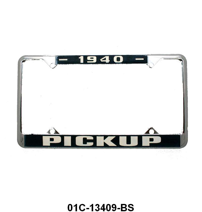 LICENSE PLATE FRAME 'PICKUP' - 40 PICKUP