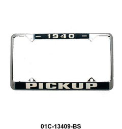 LICENSE PLATE FRAME 'PICKUP' - 40 PICKUP