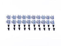 DOOR WINDOW CHANNEL KIT - 40-41 PICKUP WITHOUT METAL FRAME ON GLASS