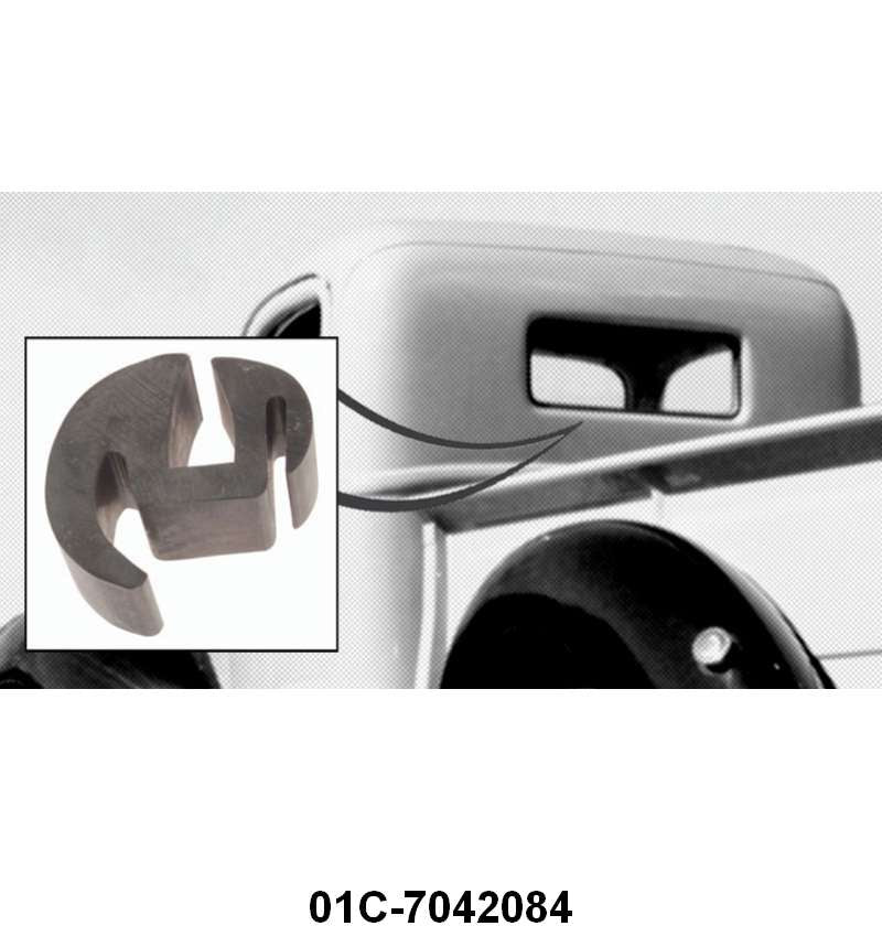 REAR/BACK WINDOW RUBBER SEAL - 40-47 PICKUP