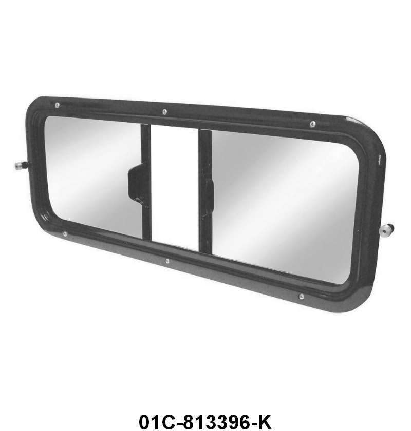 SLIDING REAR WINDOW KIT - 40-47 PICKUP   (glass not included)