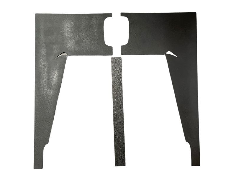 FIBERGLASS CAB CORNERS & STRIP BELOW REAR WINDOW - 40-47 PICKUP