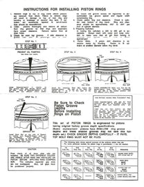 PISTON RINGS - 32-42 .060 O/S FOR 3-1/16"