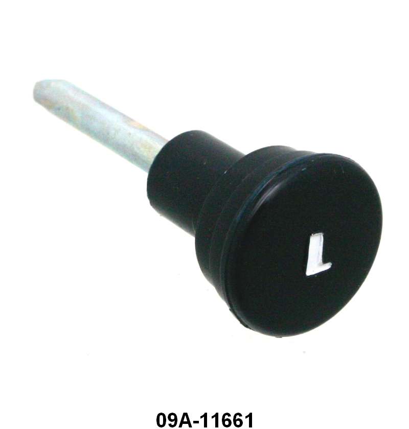 HEADLIGHT SWITCH KNOB WITH SHAFT - 40 MERCURY DARK BLUE