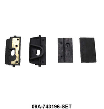 CONVERTIBLE TOP CENTER PILLAR PADS - 40 MERC CONV SEDAN, SET OF 4