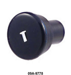 THROTTLE CABLE/ROD KNOB - 40 MERC DARK BLUE