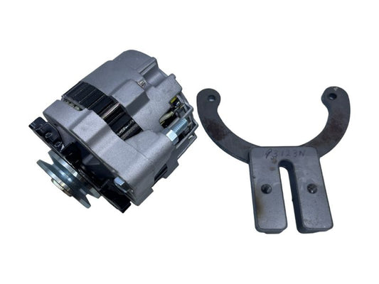 12V ALTERNATOR WITH BRACKET KIT - 50-53 PASS/MERC THIN BELT