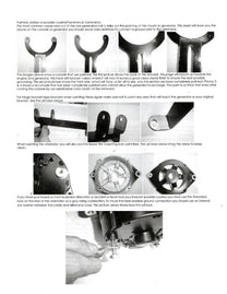 12V ALTERNATOR WITH BRACKET KIT - 50-53 PASS/MERC THIN BELT