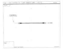 TEMPERATURE SENDER CROSSOVER WIRE - 50-51 PASS 14"