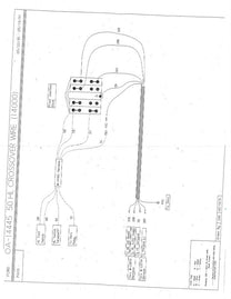 HEADLIGHT CROSSOVER WIRING HARNESS - 50 PASSENGER W/O TURN SIGNAL