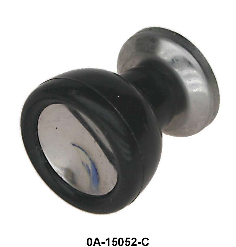 CIGAR LIGHTER KNOB WITH STUD - 50 PASS, BLACK