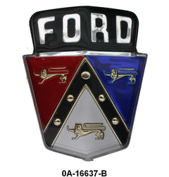 FRONT HOOD EMBLEM - 50-51 PASS, USE WITH BEZEL 0A-16644-B