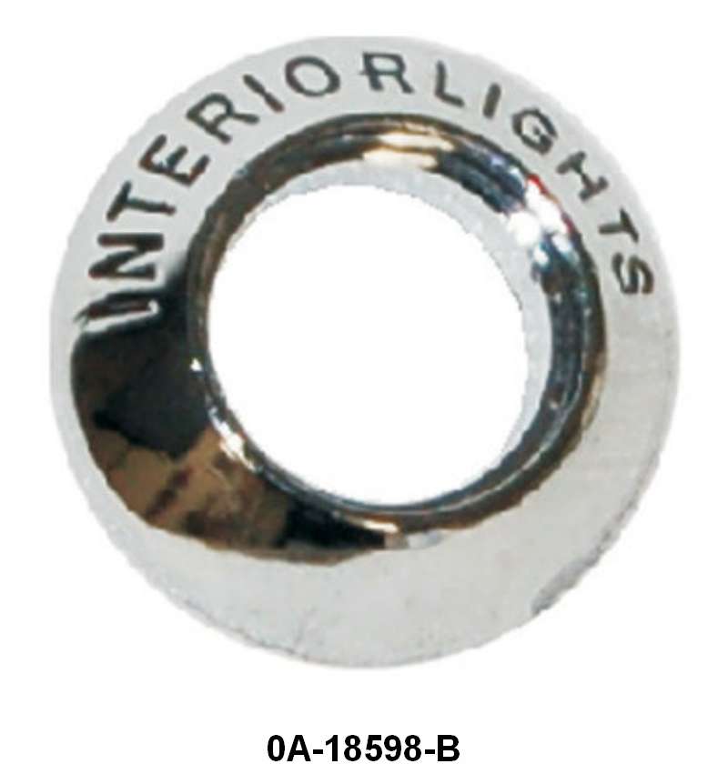 INTERIOR LIGHT SWITCH BEZEL - 50 PASSENGER EXCL WGN