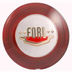 HORN RING/BUTTON EMBLEM - 50 PASSENGER   MAROON