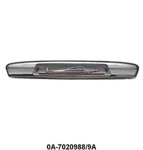 DOOR PANEL PLASTIC EMBLEM - 50 COUPE/SEDAN GRAY