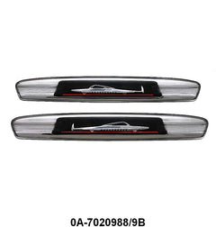 DOOR PANEL PLASTIC EMBLEM - 50 CONV BLACK