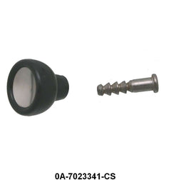 WINDOW CRANK KNOB - 50 PASS BLACK W/PIN