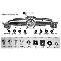GRILLE HARDWARE KIT - 50 PASSENGER
