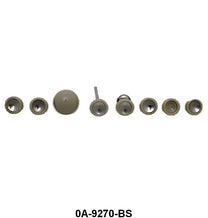 DASH KNOB KIT - 50 PASS EXCEPT CONV/CRESTLINE IVORY