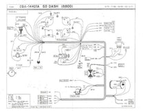 UNDER DASH TO ENGINE WIRES (COWL HARNESS) - 50 PASSENGER V8