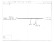 TAIL LIGHT WIRING HARNESS - 49-50 CONVERTIBLE