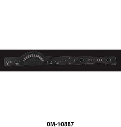 INSTRUMENT CLUSTER LENS - 50-51 MERCURY