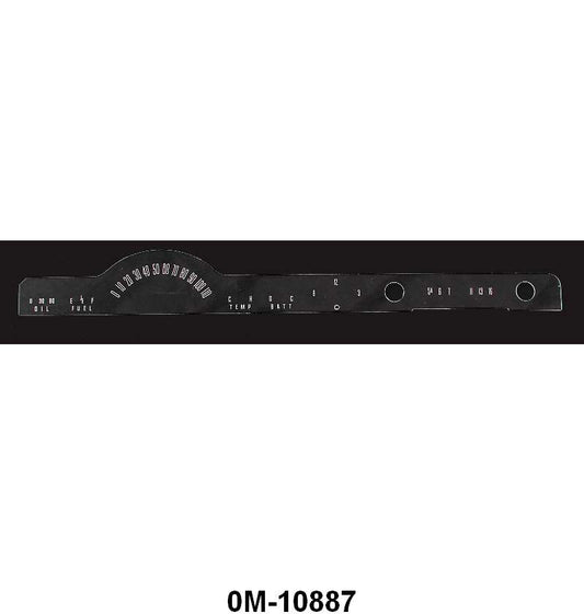 INSTRUMENT CLUSTER LENS - 50-51 MERCURY