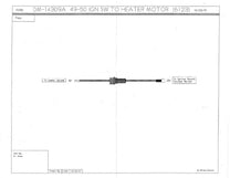 HEATER SWITCH TO IGNITION SWITCH WIRE - 49-50 PASS, 49-51 MERC W/FUSE HOLDER