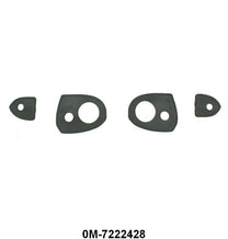 OUTSIDE DOOR HANDLE PADS - 50-51 FORD/MERC WAGON, 50 MERC
