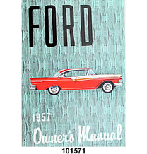 OWNERS MANUAL - 57 PASS/RANCHERO