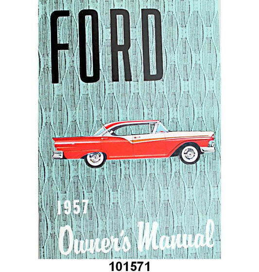 OWNERS MANUAL - 57 PASS/RANCHERO