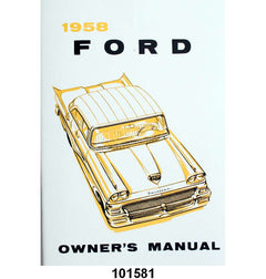 OWNERS MANUAL - 58 PASS/RANCHERO