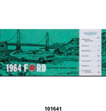 OWNERS MANUAL - 64 GALAXIE