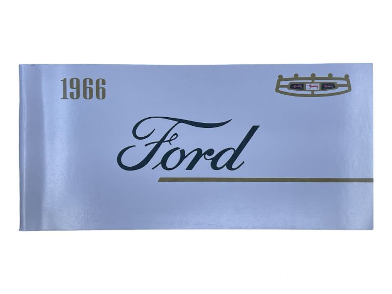 OWNERS MANUAL - 66 GALAXIE