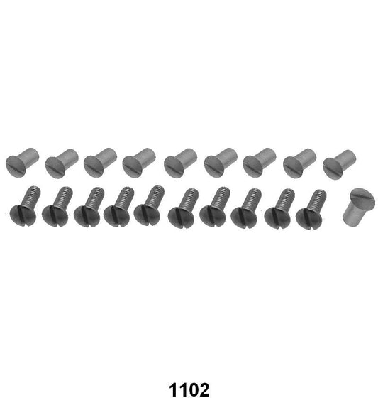 CLOSED CAR WINDSHIELD FRAME TUBE NUTS - 32 PASS SET OF 10