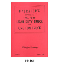 OWNERS MANUAL - 46 1/2 - 1 TON