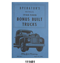 OWNERS MANUAL - 48 F-1 THRU F-8