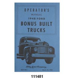 OWNERS MANUAL - 48 F-1 THRU F-8