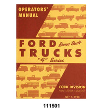 OWNERS MANUAL - 50 F-1 THRU F-8