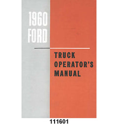 OWNERS MANUAL - 60 F-100/F-350