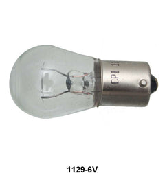 6 VOLT BULB - BULB # 1129, SINGLE CONTACT