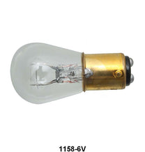 6 VOLT BULB - BULB # 1158, DOUBLE CONTACT, EVEN PIN